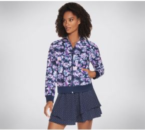 MISTY FLORAL REVERSIBLE JACKE